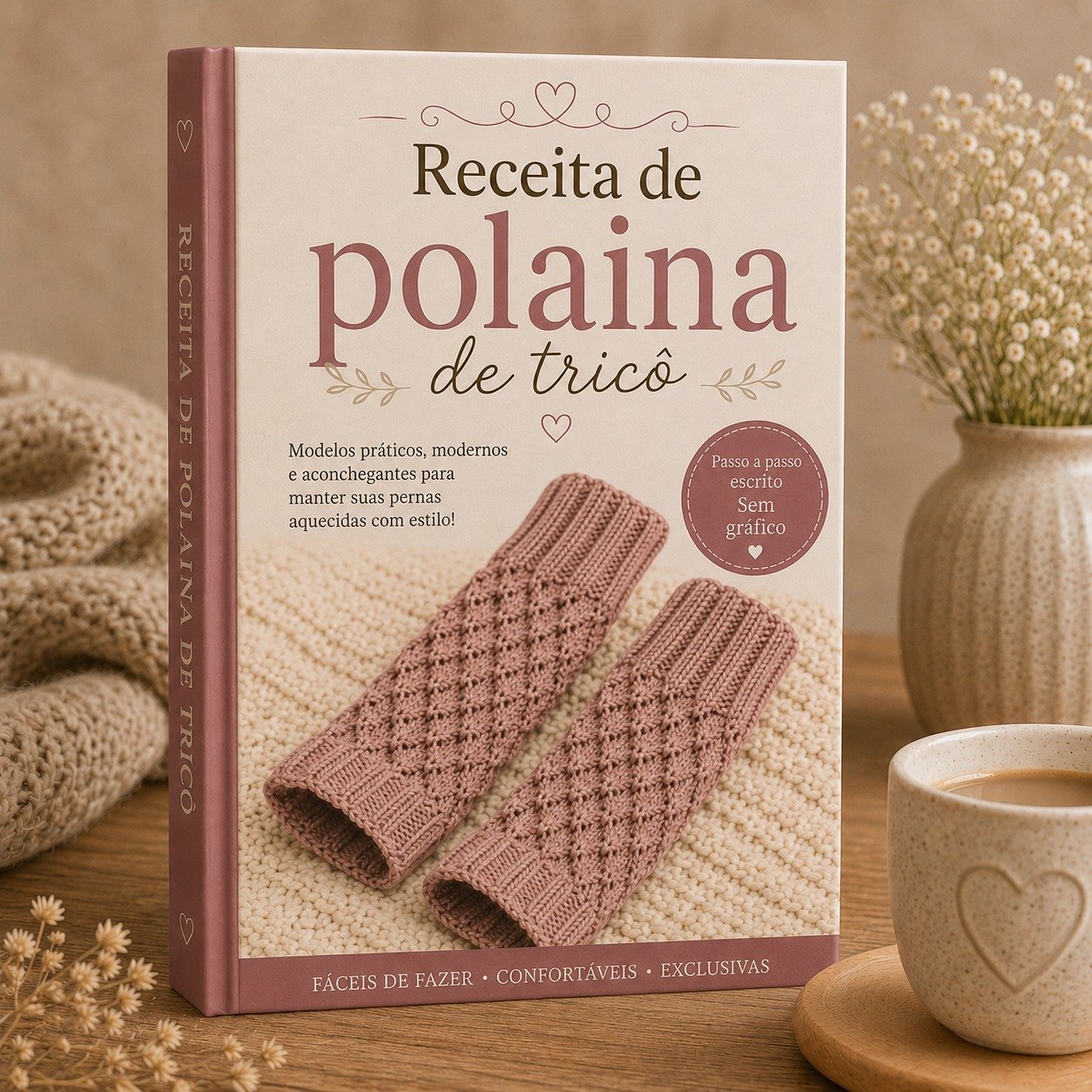 Ebook Polaina de Tricô